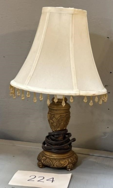 Vintage bedside table lamp