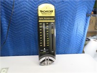 MONROE Advertising 7"x24" Metal Tin Thermometer