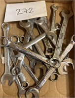 Mixed tool lot; wrenches