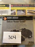Black & decker deluxe router guide & more