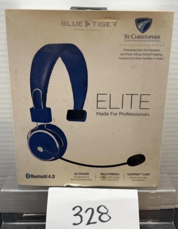 Blue tiger elite head set