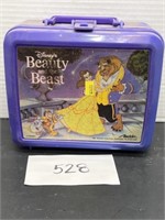 Vintage thermos beauty and the beast lunch box