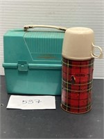 Vintage thermos lunch box