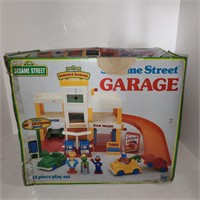 Vintage Seasame Street Garage Toy