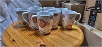 Set of corelle mugs
