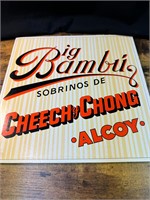 CHEECH AND CHONG BIG BANG ALCOY VINYL RECORD