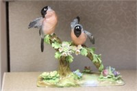 Staffordshire porcelain birds