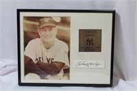 A Johnny Mize Signature - New York Yankees