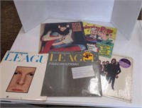 Pop/rock records, group of 5. The Human League