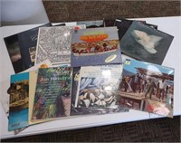 Group of 15 records, some are foreign language.