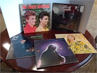 10 albums. Everly Brothers, Robert Goulet, Judy