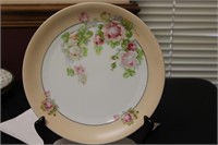 A Vintage Hand Painted Plate