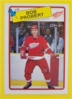 Bob Probert 1988-89 O-Pee-Chee Rookie Card