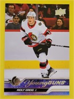 Ridley Greig 2023-24 UD Young Guns Rookie Card