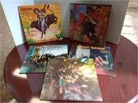 5 albums by Freddy Fender, Santana, Lynyrd