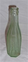 Rare 1924 Pepsi 8 sided aqua bottle.