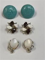 LOT OF 3 MISC. PAIRS OF EARRINGS