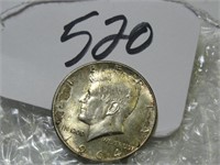 1964 KENNEDY 50 CENT COIN CIRCULATED SIL