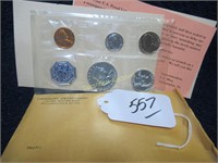 1962-P US MINT SILVER COIN SET