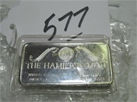 ONE OUNCE PURE SILVER .999 PILGRIMS LAND