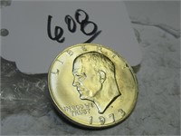 1973-S 40% BU EISENHOWER $1 COIN