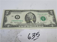 2003 A $2 BILL CIRC. US
