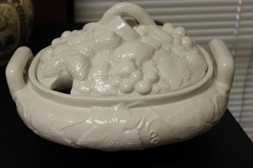 A Pottery Tureen By Gibson