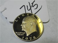 1978-S PROOF EISENHOWER $1 COIN