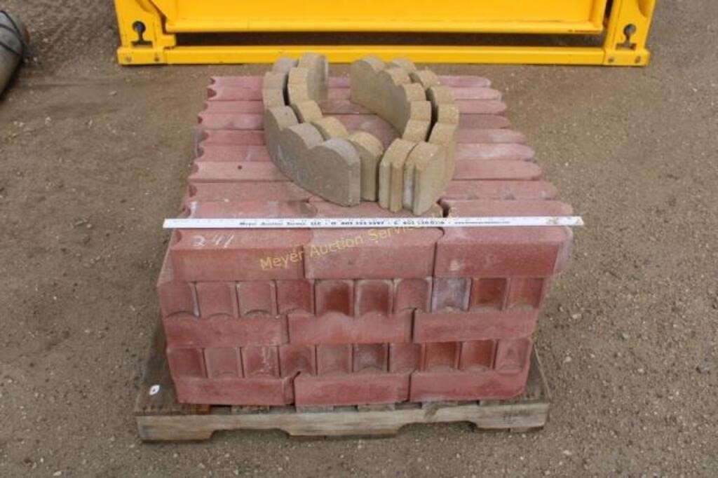 Pallet of landscape brick 150 count