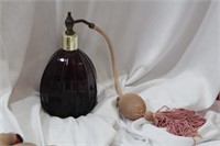 An Artglass Parfume Bottle