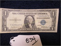 1935-F SILVER CERTIFICATE $2 CIRC