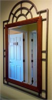 V - FRAMED WALL MIRROR 32X47 (H17)