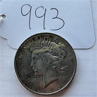 1926-D PEACE DOLLAR SILVER COIN