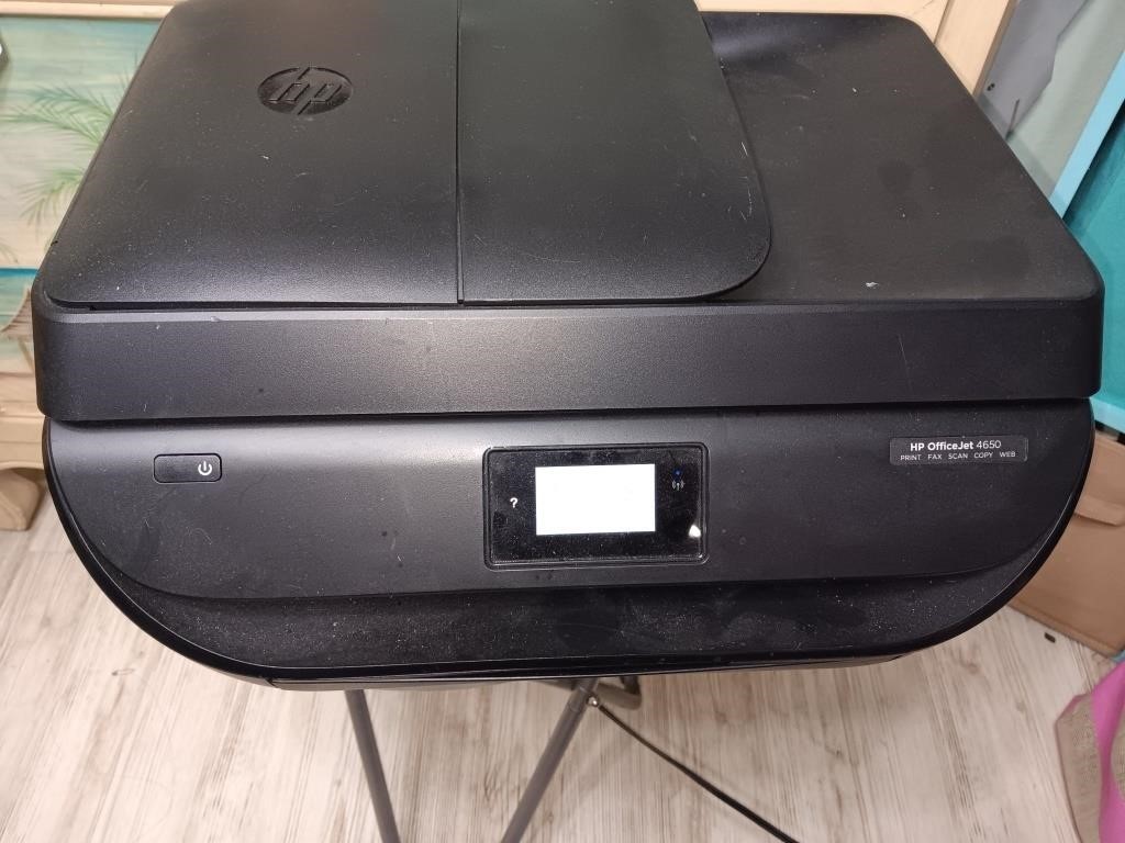 HP Office jet printer 4650 fax scan copy.