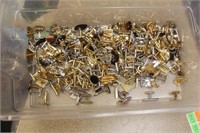 Large Lot of Pins, Clips, Cufflinks