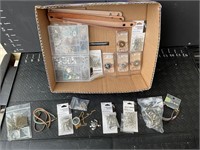 Box of jewelry making supplies