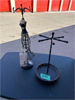 #2273 his and hers jewelry stands