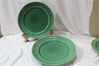 Set of 4 Mount Clemens Pottery Plate