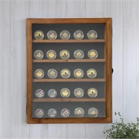 B8755  HBCY Creations Medals Display Case, 14.5x17