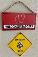 V - WISCONSIN BADGERS COLLECTIBLES (G38)