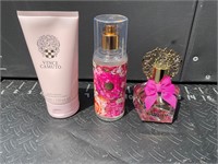 Vince Camuto perfume lotion and mist sent