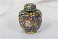 A Small Chinese Cloisonne Jar