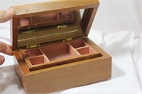 A Wooden Jewelry Box