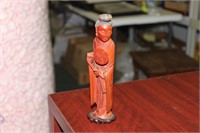 An Antique/Vintage Chinese Carved Lady