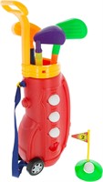 Play! Toddler Toy Golf Set with Bag  Clubs  Balls