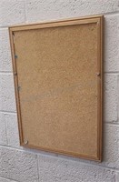 Small bulletin board. 23×17½. Buyer must bring