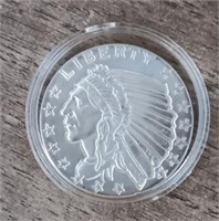 1/2 Ounce Silver Indian Chief  Round