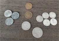 Some Old Coins Read Below