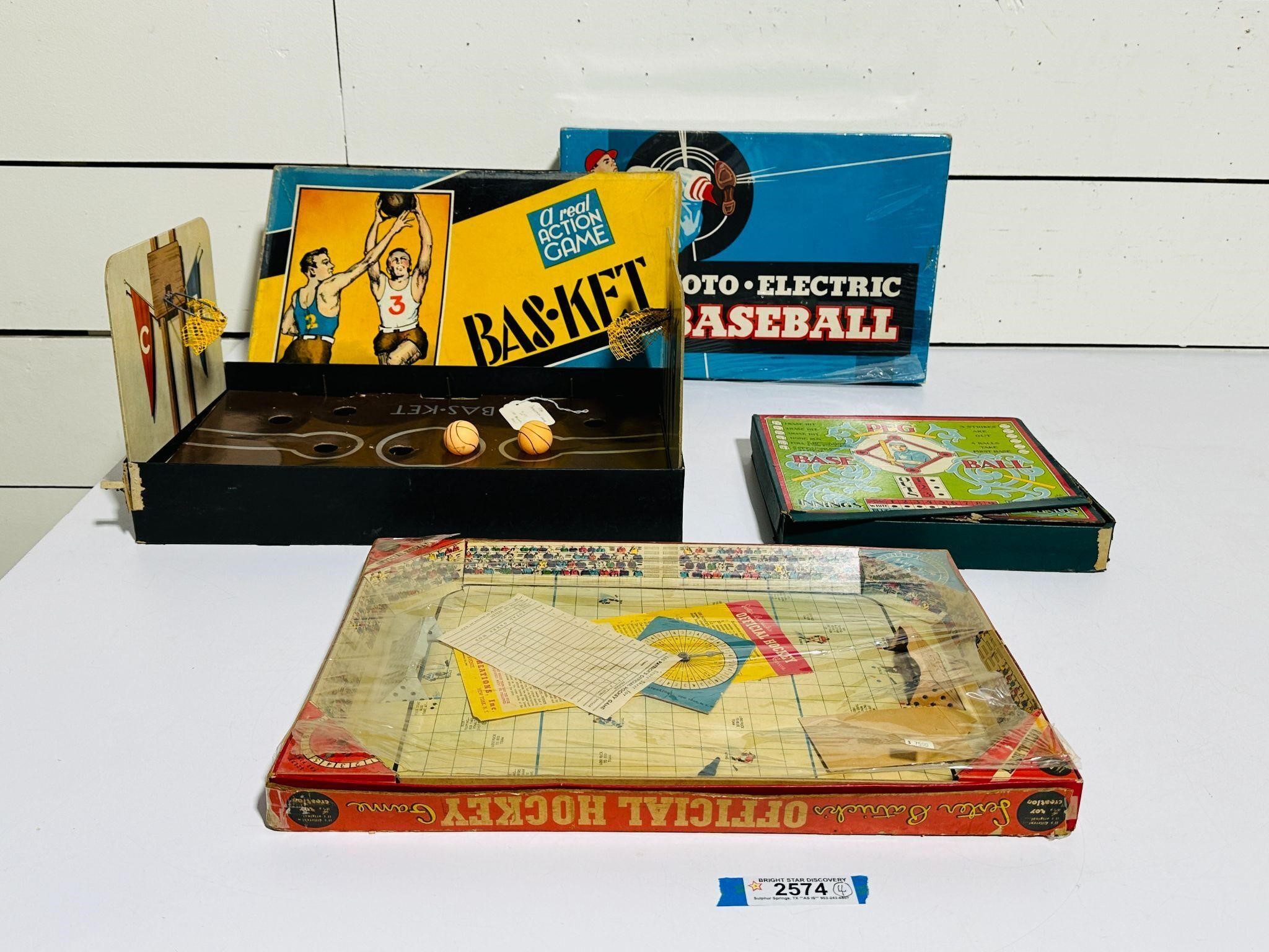 Vintage Sports Related Games