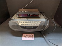Sony Radio - Cd and GE clock radio
